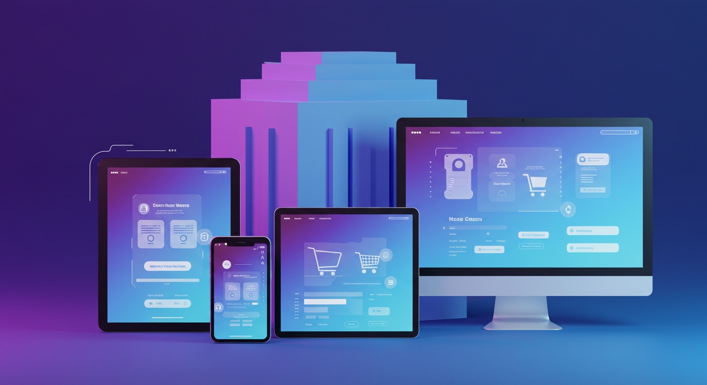 Mobil uyumlu ve responsive e-ticaret sitesi örneği