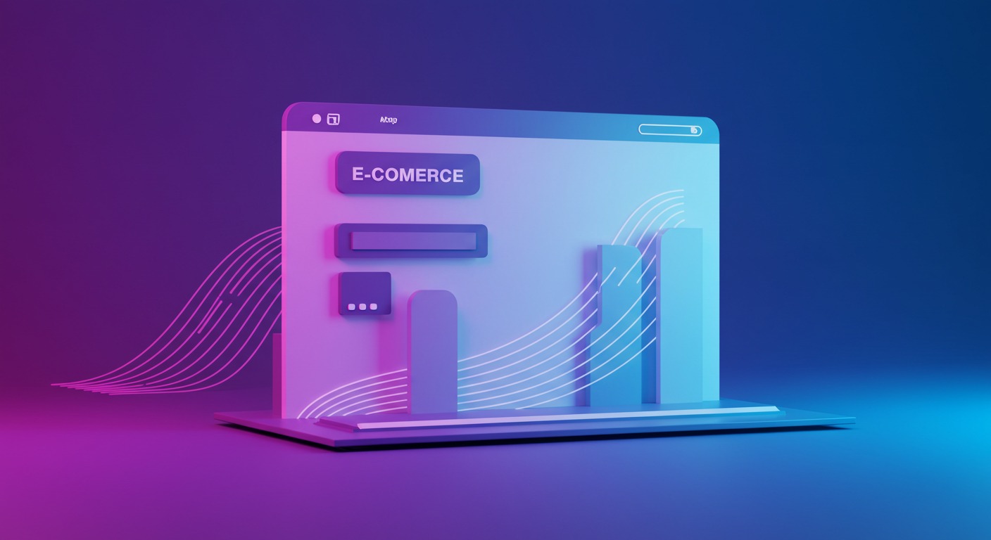 Hızlı yükleme süresi için optimize edilmiş e-ticaret sitesi örneği