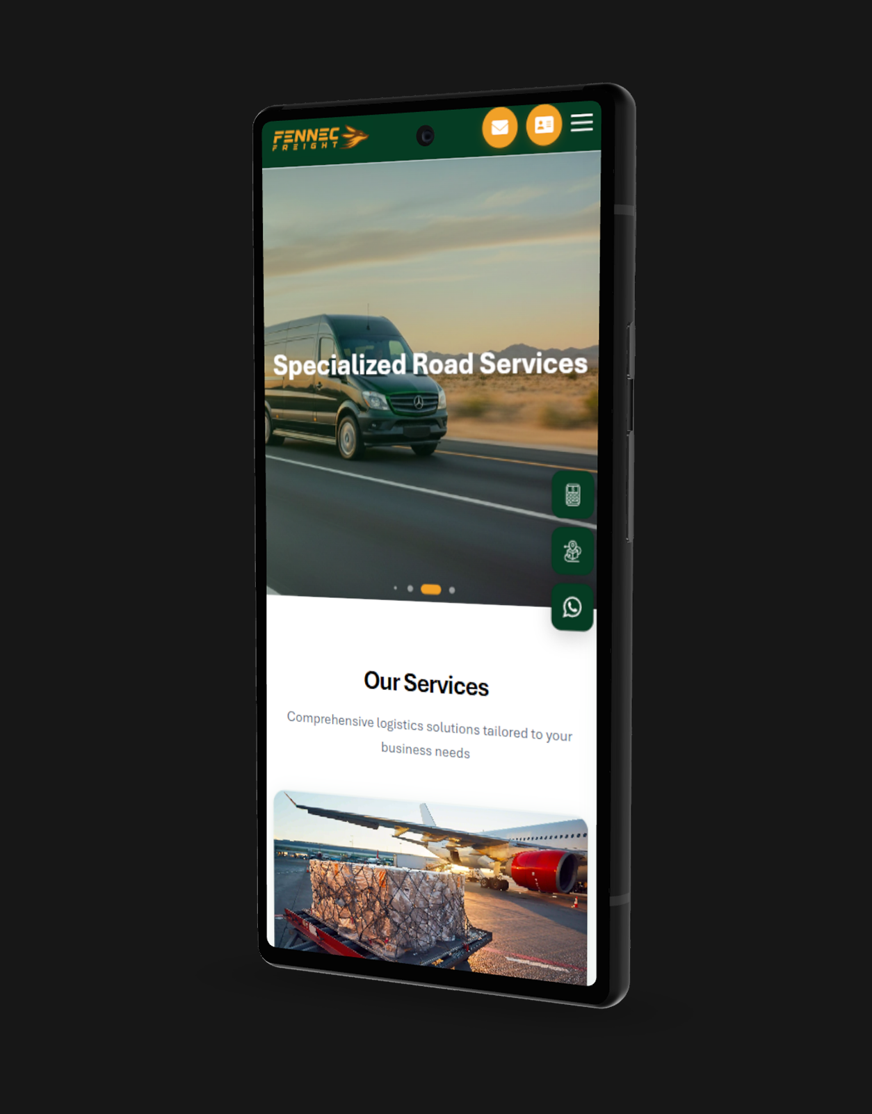 Fennec Freight proje görseli