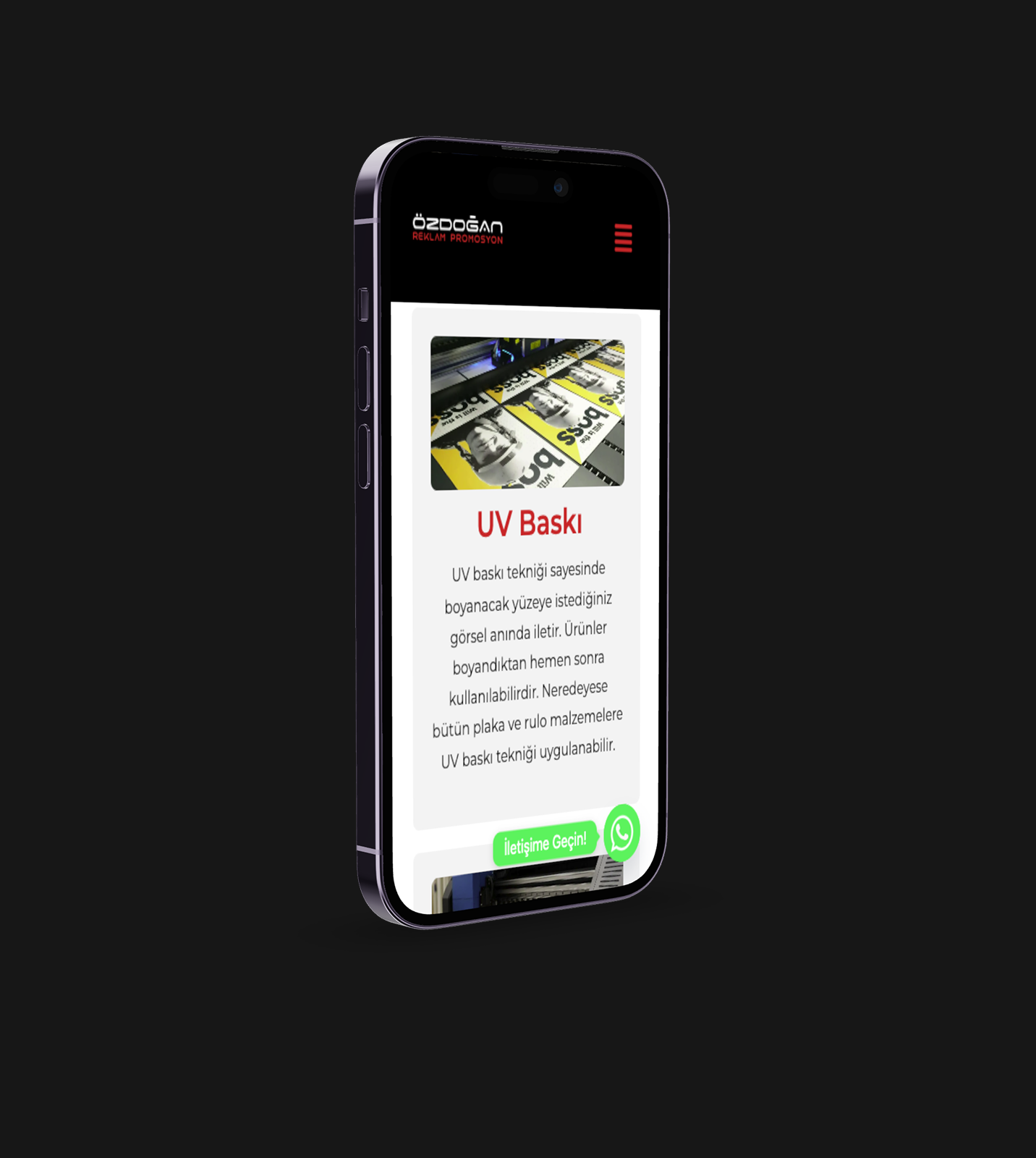 Özdoğan Reklam Promosyon proje görseli